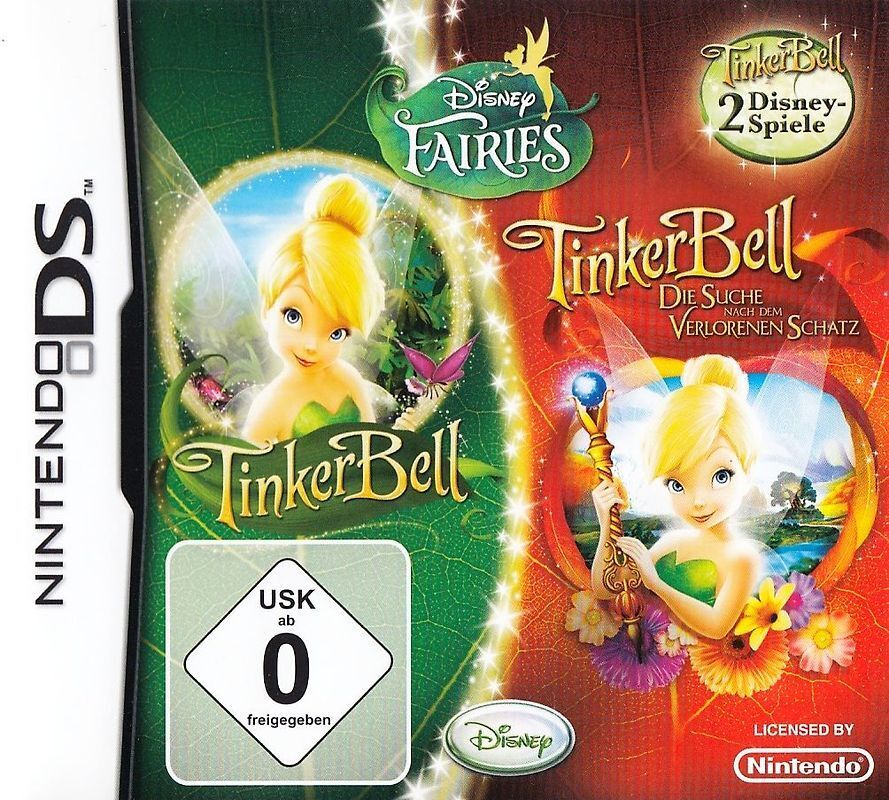 2 Disney Games: Fairies: Tinker Bell + Tinker Bell and the Lost Treasure